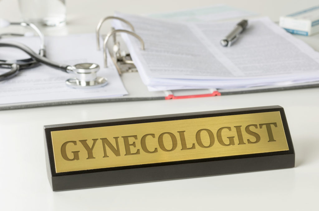 gynecologist plaque